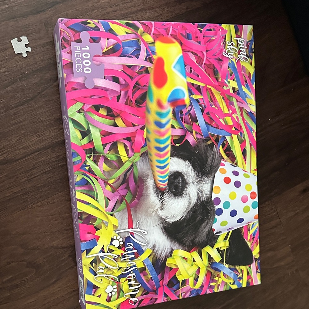 Colorful Dog Puzzle 1000 Pieces